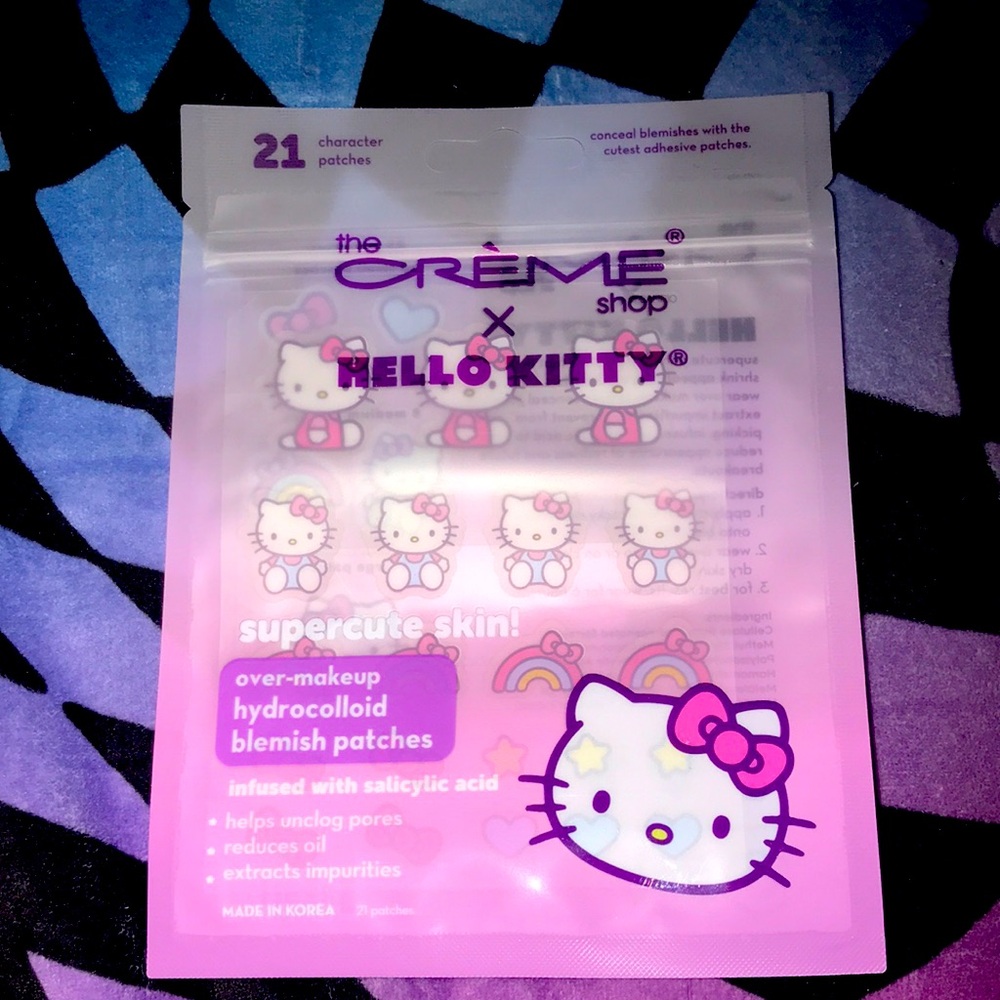 ✨🆕The Creme Shop x Hello Kitty Acne Facial Patches!BNIP!🎀